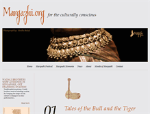 Tablet Screenshot of margazhi.org